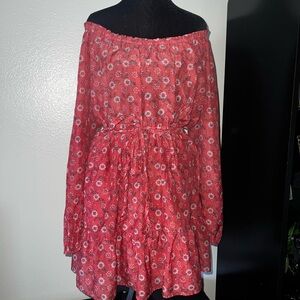 Xirena Jia Long Sleeve Mini Boho Coachella Indie Festival Dress